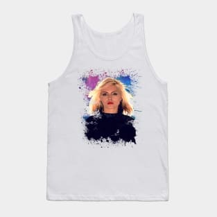 Blondie paint splash Tank Top